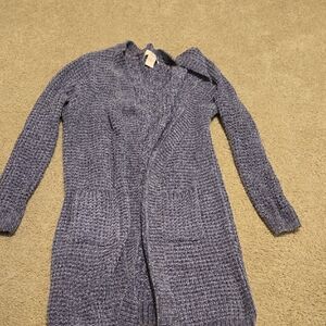 Women's Grey Knit Sweater